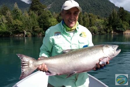 Fotos da pesca esportiva em Chaiten no Chile